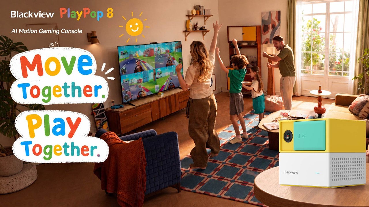 Blackview PlayPop 8 | Move Together. Play Together.