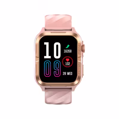 Blackview W10 Pro - Smartwatch com lanterna LED - Rosa